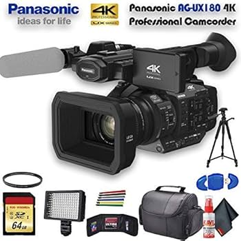 ビデオカメラ Panasonic AG-UX180 Amazon.com : Panasonic AG-UX180 4K Premium Professional